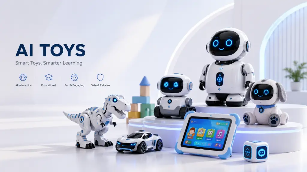 AI educational toys and smart robotic companions for interactive learning