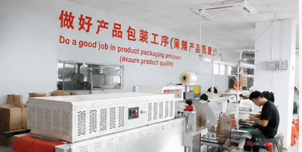 AI products prepared for international shipment